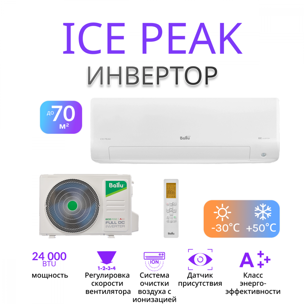 BALLU Ice Peak DC BSPKI-24HN8_V4