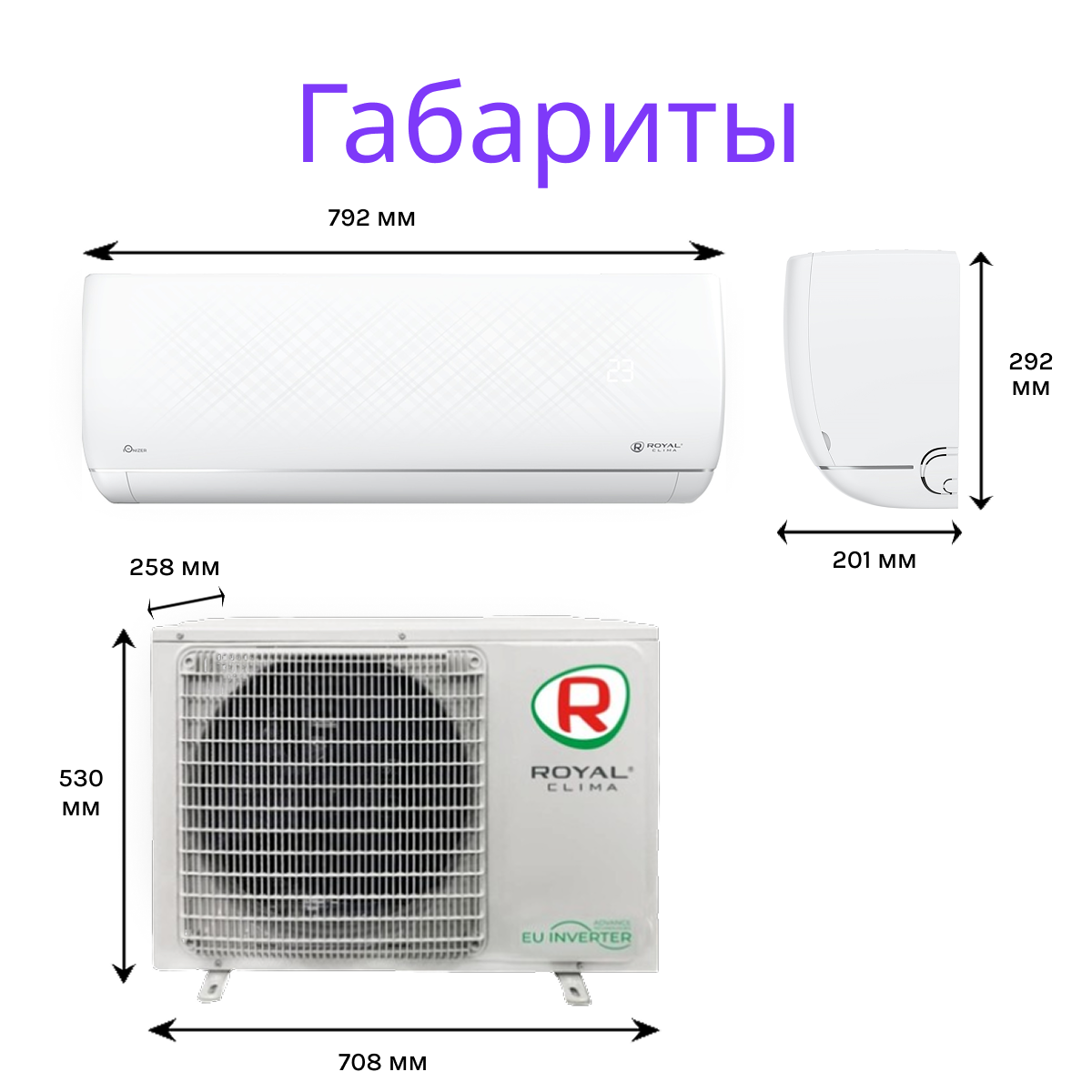 ROYAL CLIMA RENAISSANCE DC EU Inverter RCI-RND24HN