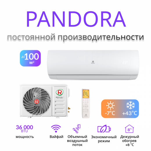 ROYAL CLIMA PANDORA 2025 RC-PDC105HN