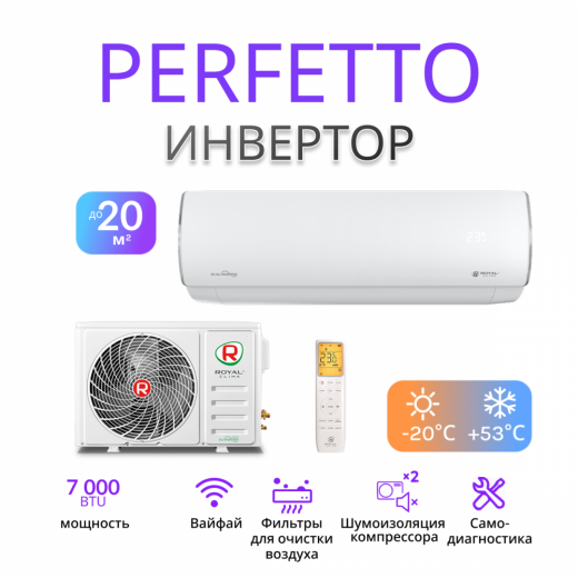 ROYAL CLIMA PERFETTO DC EU Inverter 2025 RCI-PFD24HN