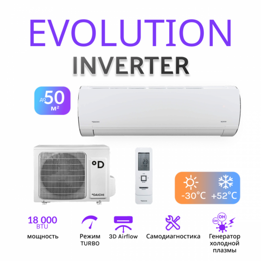 DAICHI EVOLUTION INVERTER EVO50AVQS1R/EVO50FVS1R