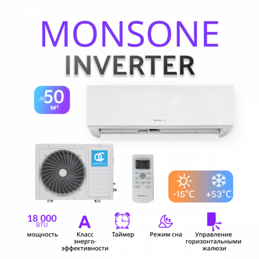 Quattroclima Monsone QV-M18WBE/QN-M18WBE