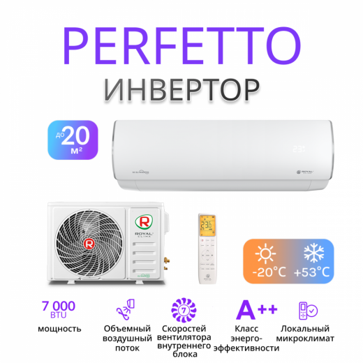 ROYAL CLIMA PERFETTO DC EU Inverter 2025 RCI-PFD24HN