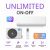 MIDEA UNLIMITED ON/OFF MSAG2-07HRN1-I/MSAG2-07HRN1-O