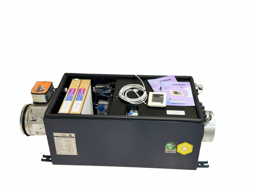 Вентиляционная установка с электрическим нагревом Minibox.Е-650.PREMIUM в комплекте фильтры G4+HEPA-11, Wi-Fi modul GTC Вентилятор EC (Швеция и Германия)